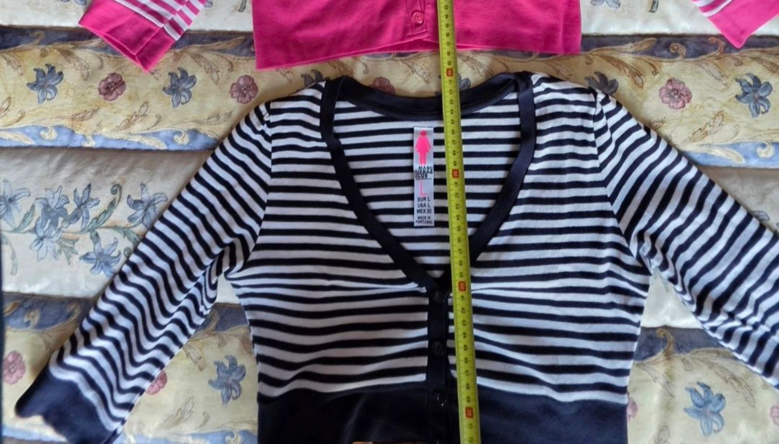 Chaqueta rayas marinera corta talla L – photo 2